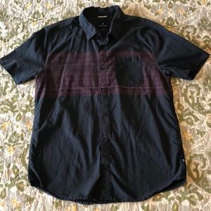 Roark revival shirt sleeve button down shirt
